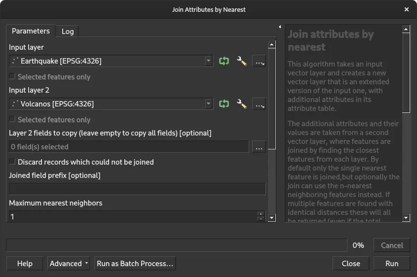 Join Attributes By Nearest Window