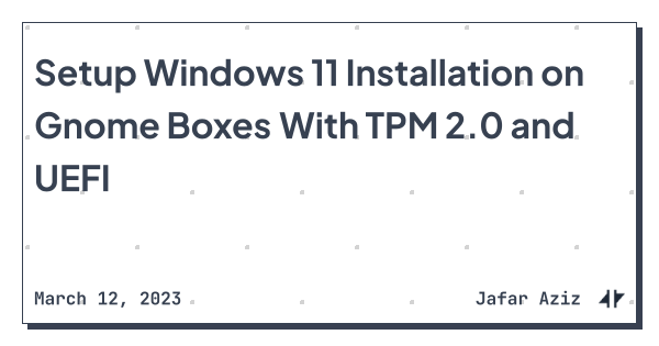 gnome boxes windows 11 full screen